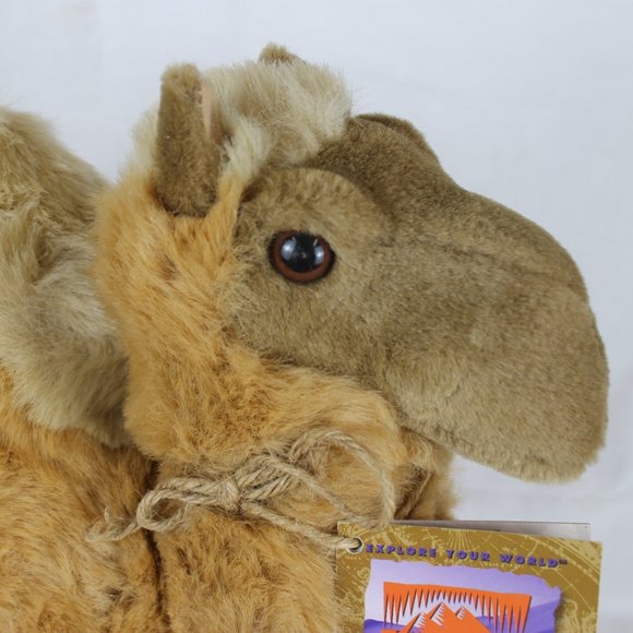 The Discovery Channel Ladybug Brand Plush Stuffed Baby Camel With Tag One Hump - Picture 2 of 13